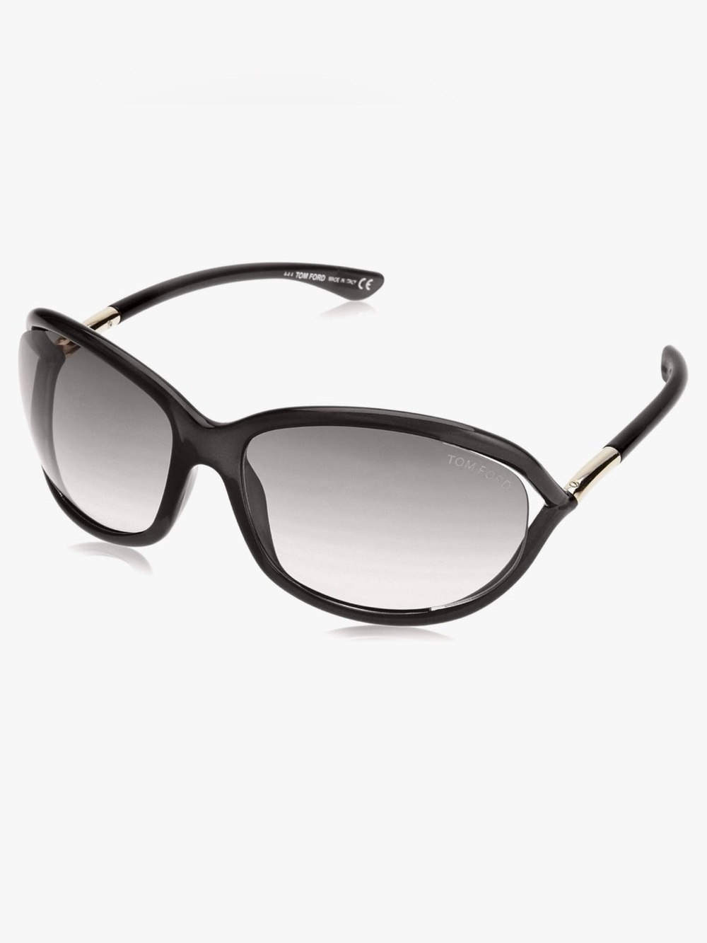 Tom Ford Black Sunglasses with Gradient Lenses